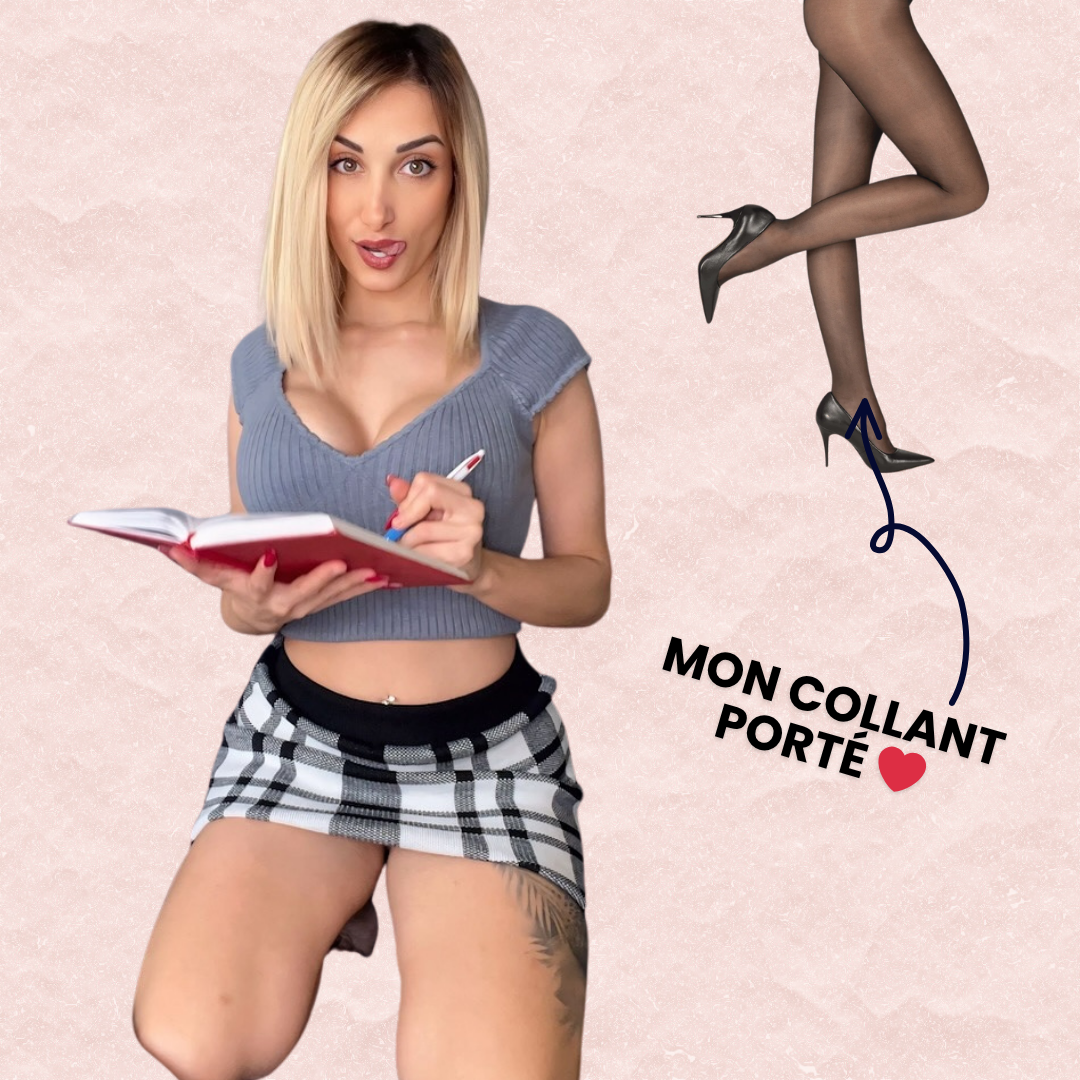 Mon collant encore bien chaud…🥰